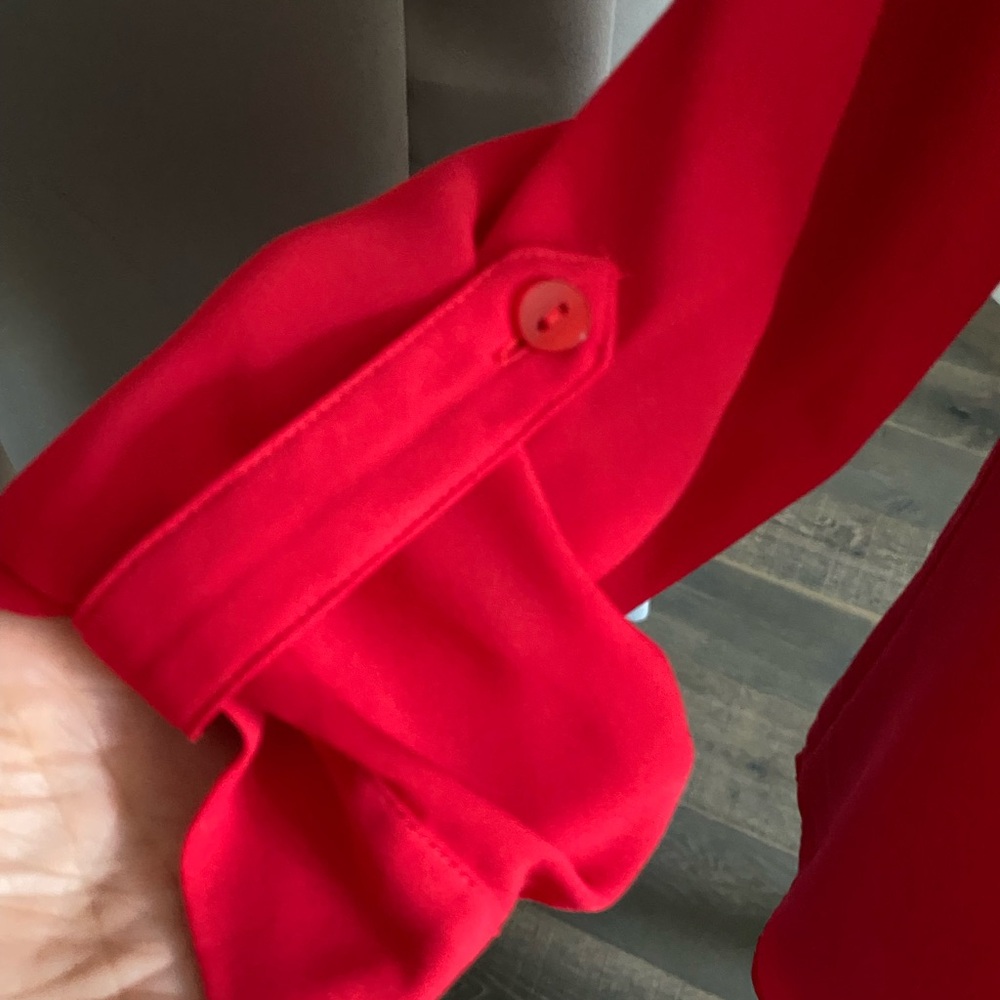 Red button down shirt - Picture 5 of 5